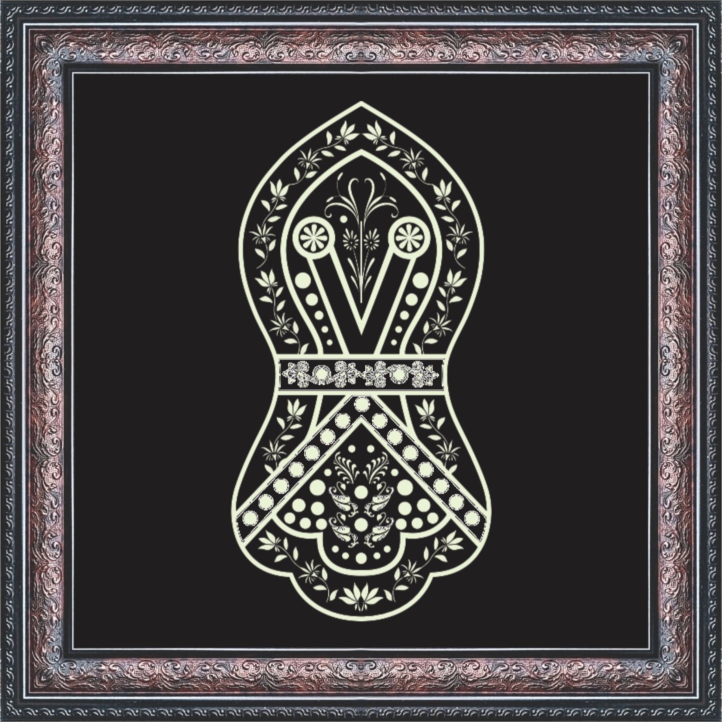 Nalain pak Calligraphy Wall Art – Framed Decor